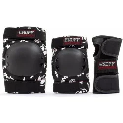 Chrániče ENUFF Triple pad set | S/M/L | BLACK