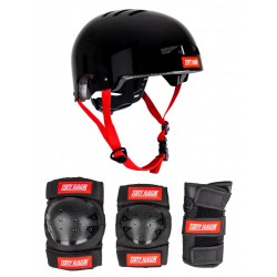 Chrániče TONY HAWK Protective Set Helmet&Padset 4-8 Years | S/M | BLACK