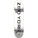 3. jakost-BZ - Skateboard ZOO YORK Logo Block 7.75" | WHITE