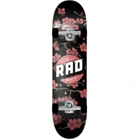 Skateboard RAD Cherry Blossom 8" | BLACK