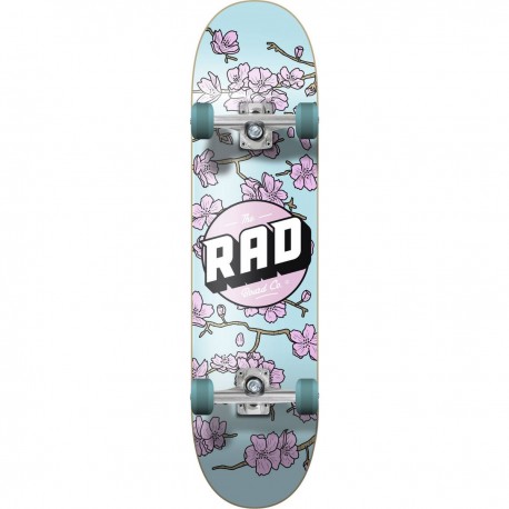 Skateboard RAD Cherry Blossom 7.75" | BLUE