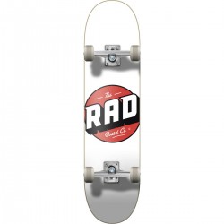 2. jakost-BZ - Skateboard RAD Logo Progressive 8" | WHITE
