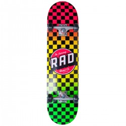 Skateboard RAD Checkers Progressive 8" | RASTA