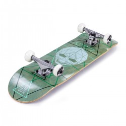 Skateboard ENUFF Geo Skull 32x8" | 81.7x20.3cm | GREEN